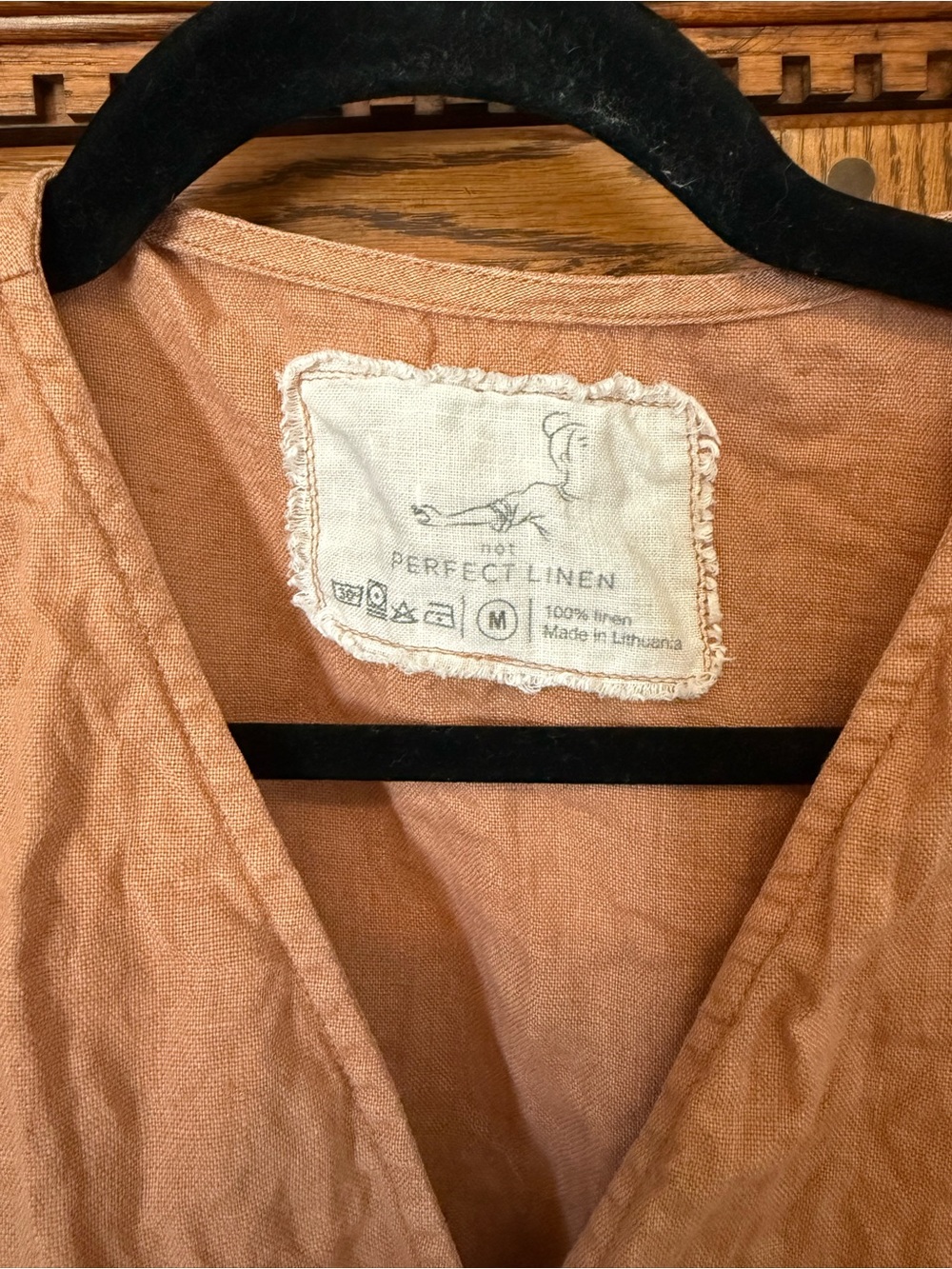 Not Perfect Linen jumpsuit - Picture 4 of 6